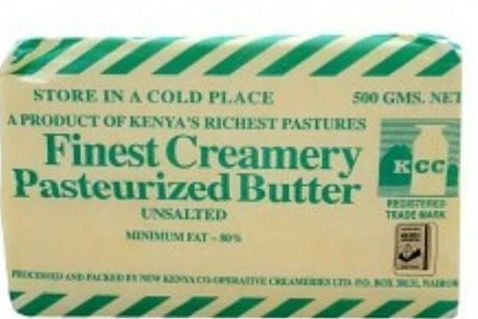 300102 Kcc Unsalted Butter 500grm